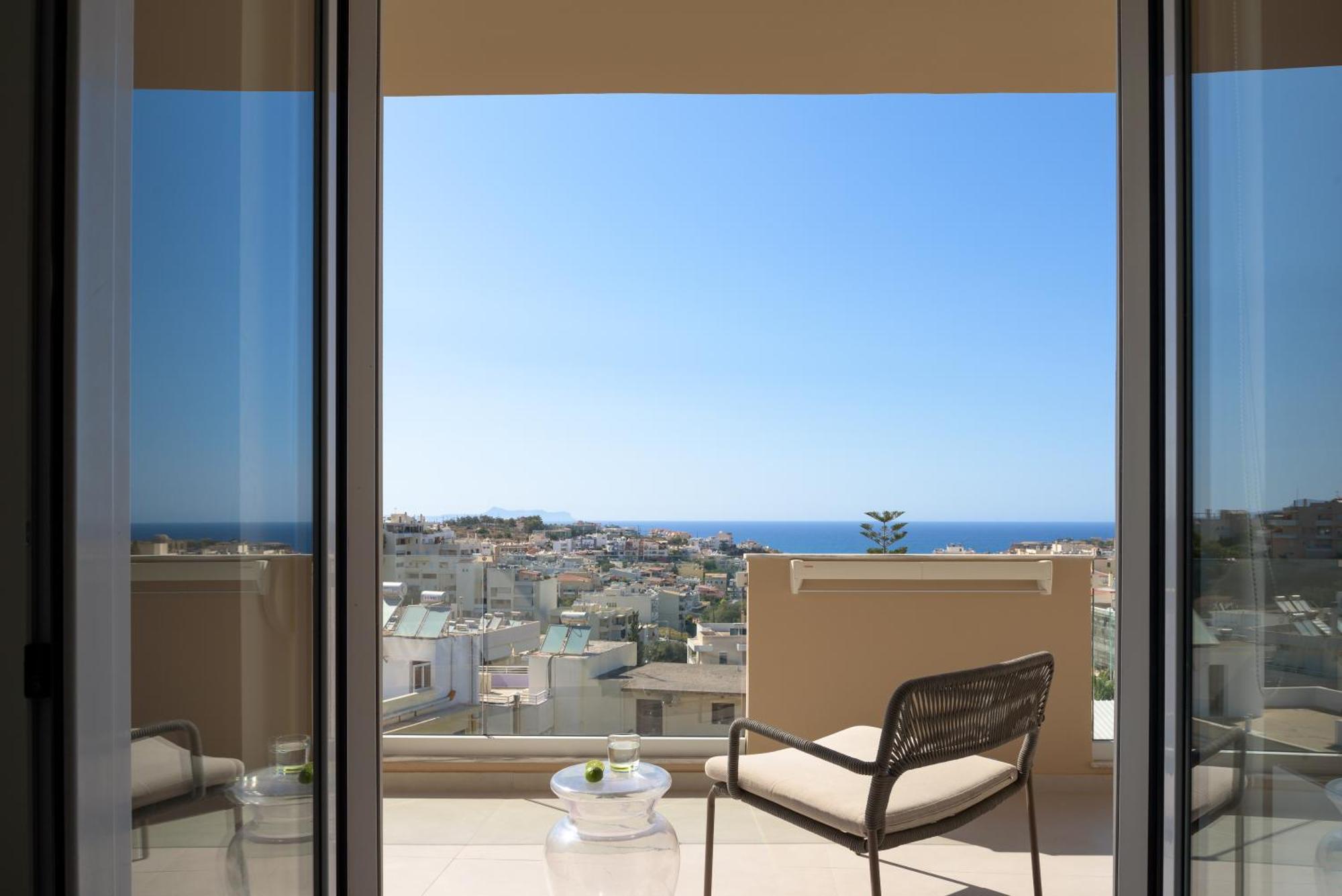 Апартаменты Ikia Mia Sea View Ретимно Экстерьер фото