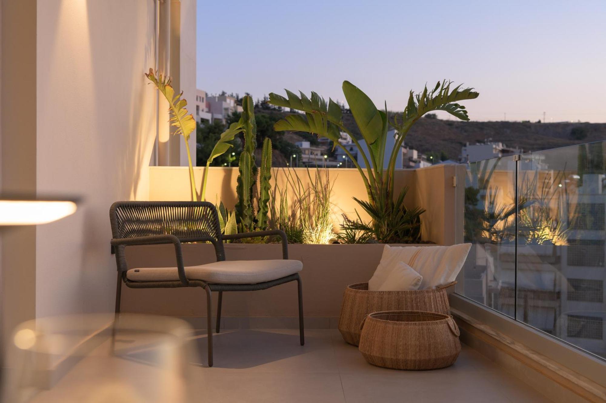 Апартаменты Ikia Mia Sea View Ретимно Экстерьер фото
