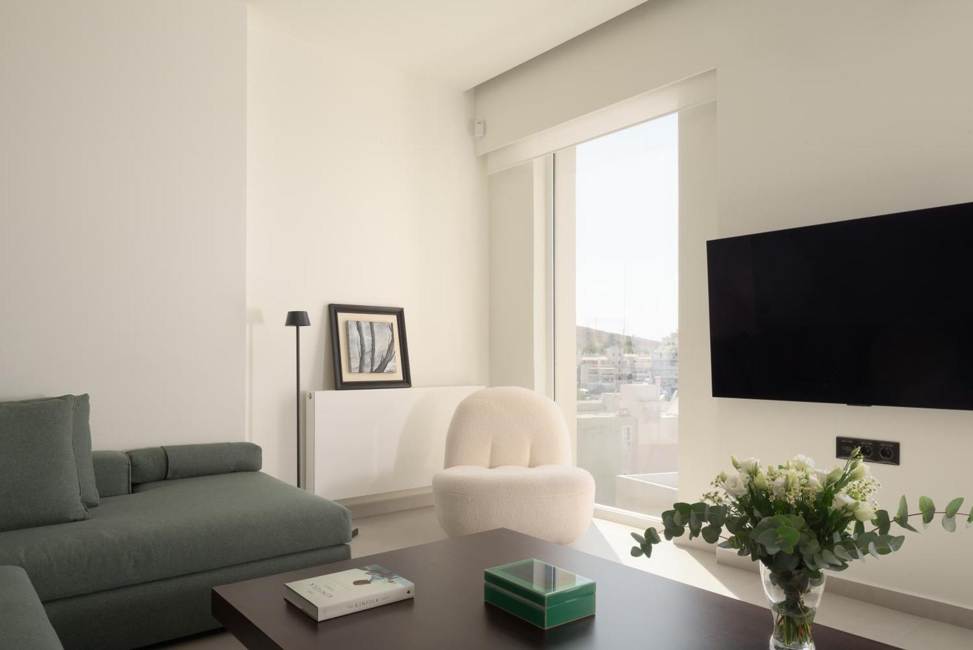 Апартаменты Ikia Mia Sea View Ретимно Экстерьер фото